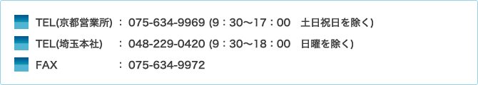 TEL・FAX番号